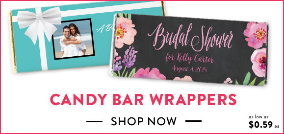 shop personalized candy bar wrappers