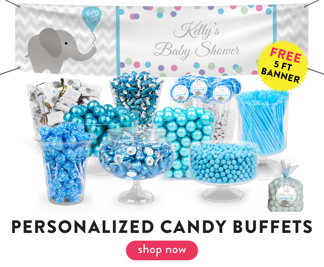 personalized candy buffets