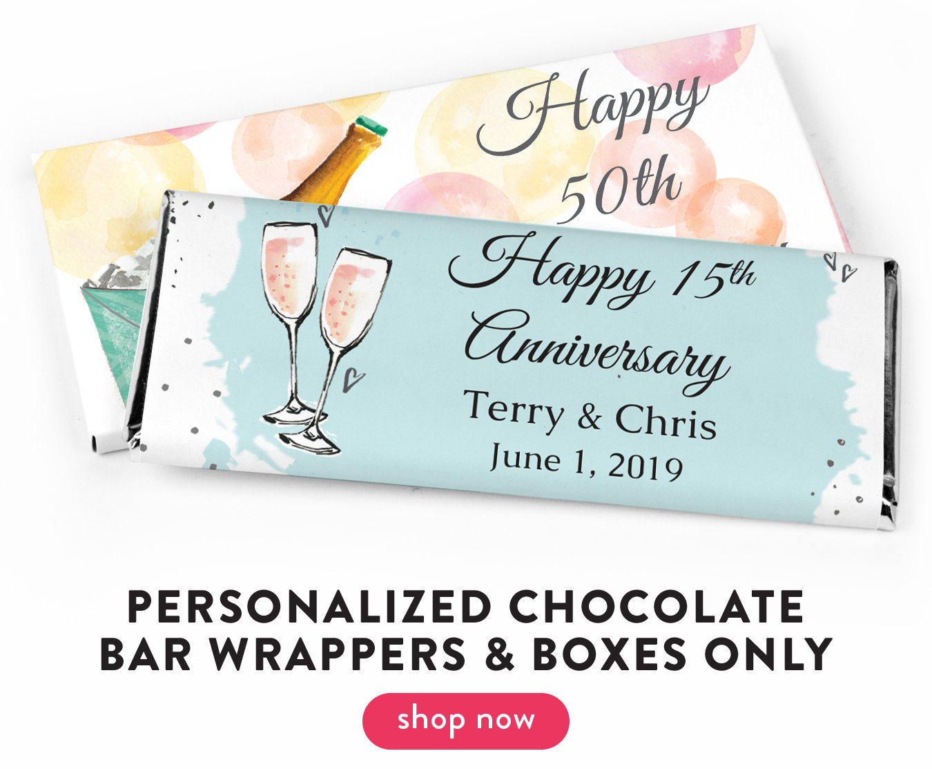 Chocolate Bar Wrappers & Boxes