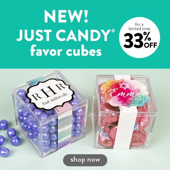 JUST CANDY favor cubes