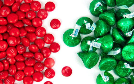 M and Ms and Kisses