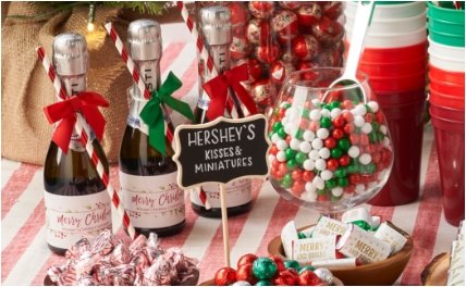 PERSONALIZED HOLIDAY BOTTLE LABELS