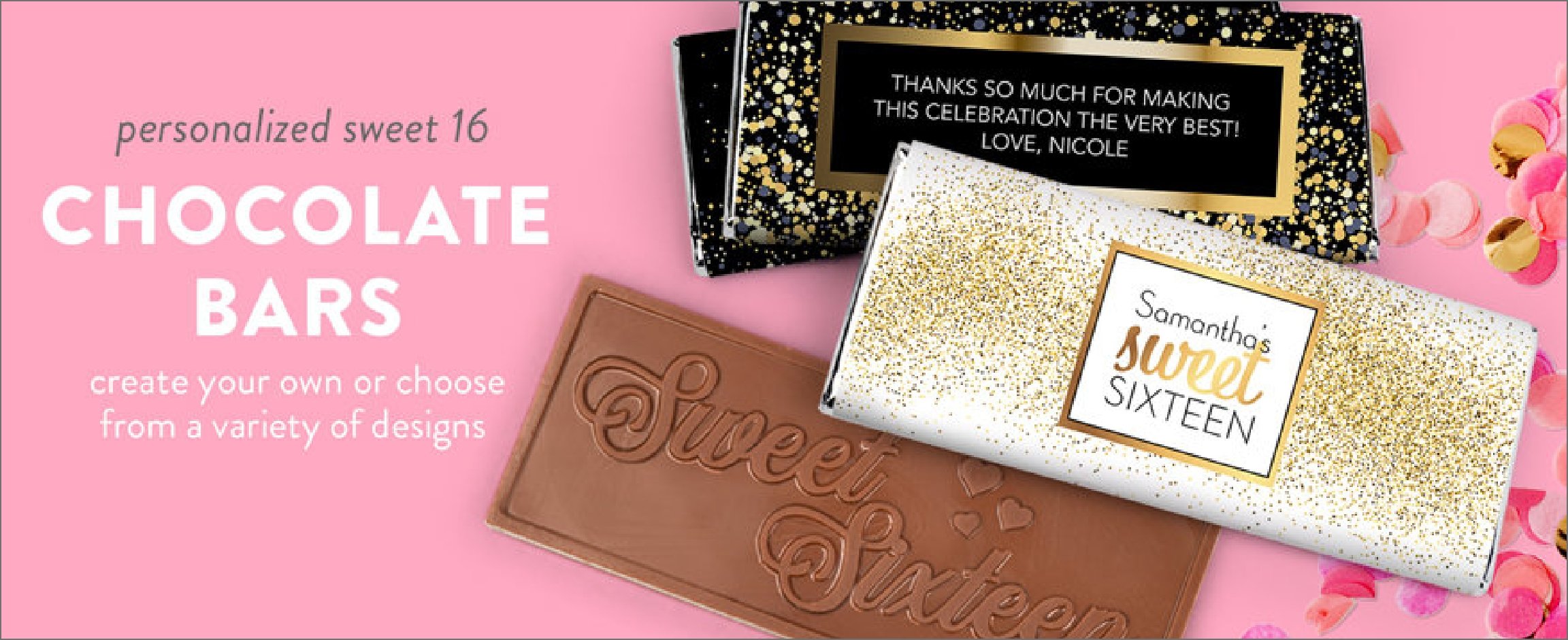 Shop Personalized Chocolate Bars