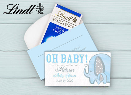 Personalized Baby Shower Lindt Boxes