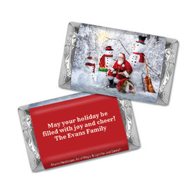 Personalized Christmas Santa's Gifts Hershey's Miniatures