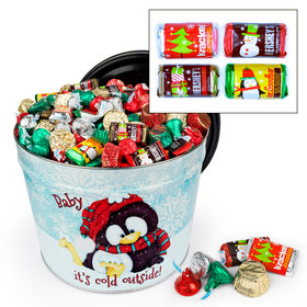 Baby It's Cold Outside 10 lb Hershey's Holiday Mix Tin
