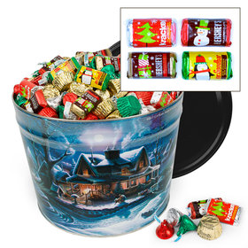 First Homecoming 14 lb Hershey's Holiday Mix Tin
