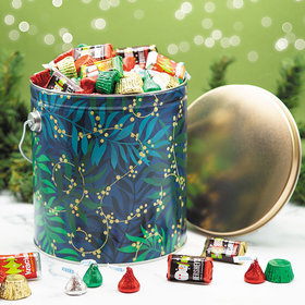 Touch of Gold 5lb Hershey's Holiday Mix Tin