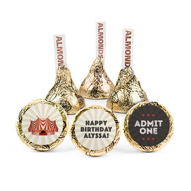 Personalized Circus Birthday Hershey's Kisses - Carnival
