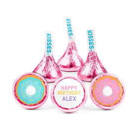 Personalized Donut Hershey's Kisses - Donut Party