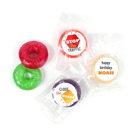 Personalized Construction Birthday Life Savers 5 Flavor Hard Candy - Construction