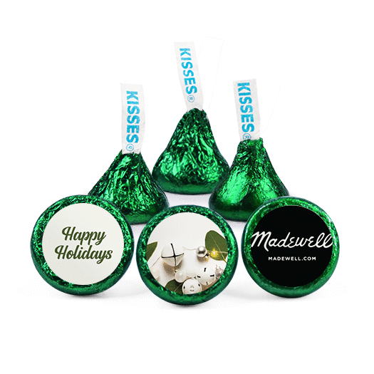 Personalized Christmas Bells Hershey's Kisses