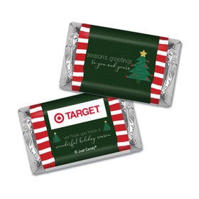 Personalized Christmas Very Merry Greetings Hershey's Miniatures