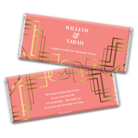 Personalized Wedding Classic Chocolate Bar & Wrapper