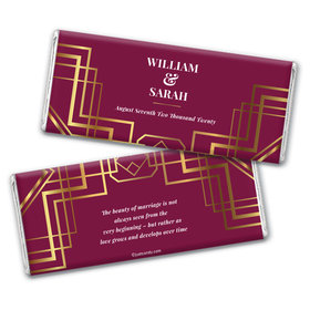 Personalized Wedding Classic Chocolate Bar & Wrapper