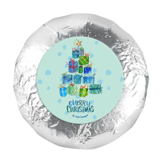 Personalized Christmas Presents 1.25" Stickers (48 Stickers)