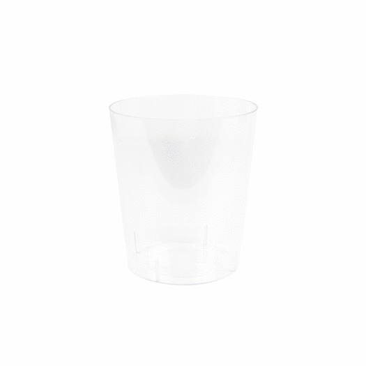Cylinder 5 3/4" Container Plastic Clear