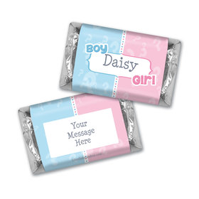 Pick a Side Gender Reveal Personalized Hershey's Miniatures