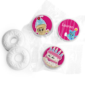 Birthday Partykin Themed Personalized Mints