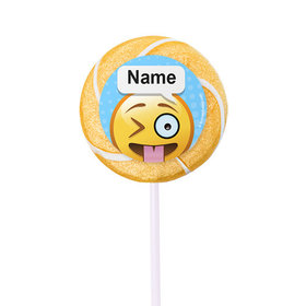 Emojis Personalized 2" Lollipops (24 Pack)
