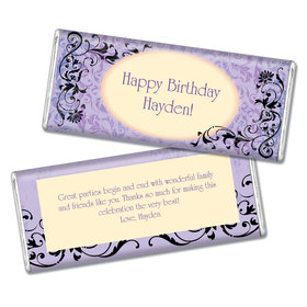 Birthday Descendants Personalized Hershey's Chocolate Bar Wrappers