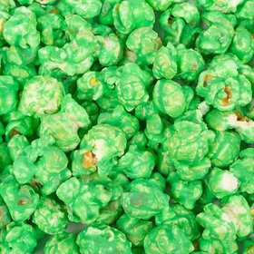 Candy Coated Green Popcorn