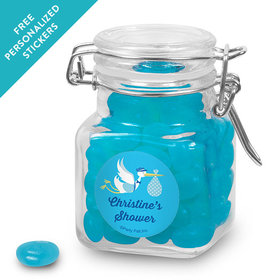 Baby Shower Personalized Latch Jar Special Delivery (12 Pack)