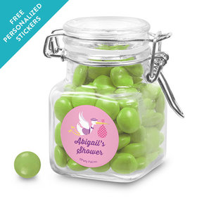 Baby Shower Personalized Latch Jar Favors Special Delivery (12 Pack)