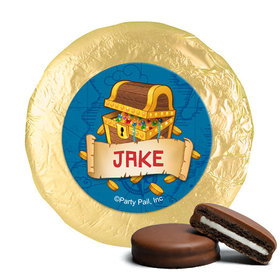 Personalized Birthday Pirates Milk Chocolate Covered Oreos