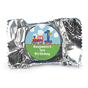 Personalized First Birthday Train York Peppermint Patties