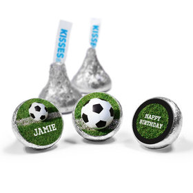 Personalized Birthday Soccer Balls Hershey's Kisses