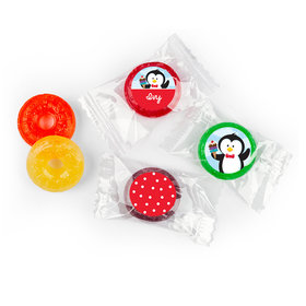 Personalized Birthday Penguin Life Savers 5 Flavor Hard Candy