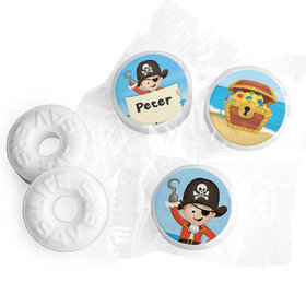 Personalized Birthday Pirate Party Life Savers Mints