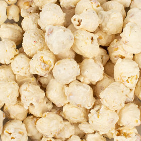 White Candy Coated Popcorn