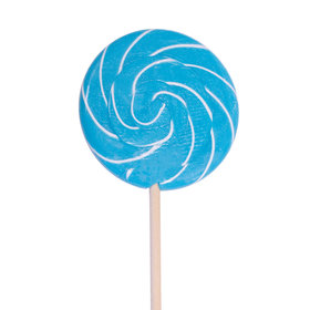 Blue Blueberry 3" Swirly Pop