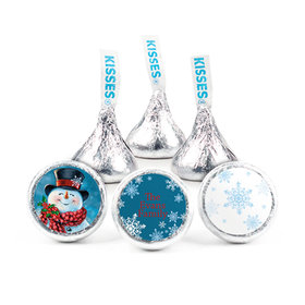 Personalized Christmas Jolly Snowman Hershey's Kisses