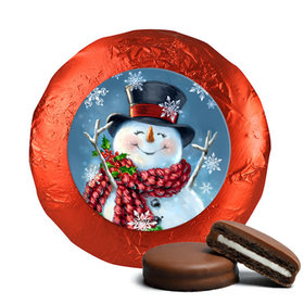 Christmas Jolly Snowman Chocolate Covered Oreos