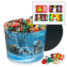 Through the Woods 14lb Hershey's Holiday Mix Tin