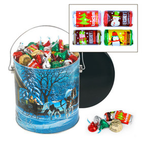 Through the Woods 5 lb Hershey's Holiday Mix Tin