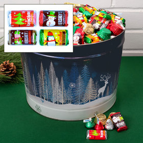 10lb Hershey's Holiday Mix Christmas Gift Tin - All Designs