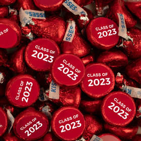 Assembled Graduation Class of Hershey's Kisses Candy - All Colors 100ct