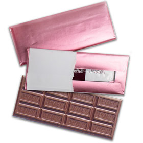 Hershey's Milk Chocolate Pink Foil Wrapped Bar