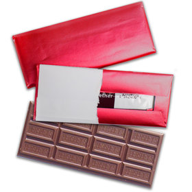 Hershey's Milk Chocolate Red Foil Wrapped Bar