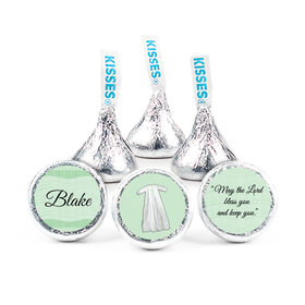 Baptism 3/4" Sticker Wrapped in Faith (108 Stickers)
