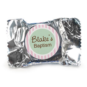 Baptism Personalized York Peppermint Patties Dots & Pinstripes