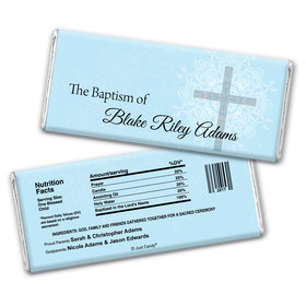 Baptism Personalized Chocolate Bar Wrappers Holy Cross