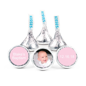 Add Your Photo Baptism 3/4" Stickers Personalized (108 Stickers)