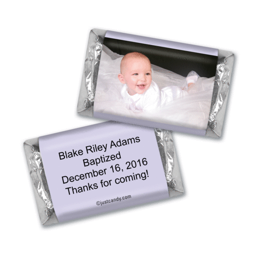 Personalized Baptism Favors All About Baptism Hershey's Miniatures