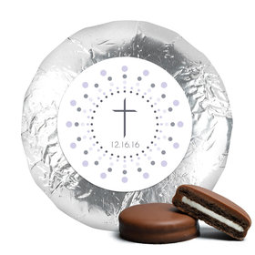 Baptism Chocolate Covered Oreos Circled Cross