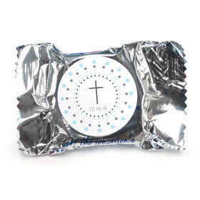 Baptism Personalized York Peppermint Patties Circled Cross